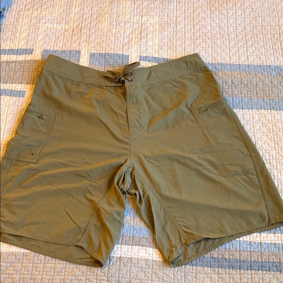 Patagonia Other - Men's Olive Green Vintage Patagonia Board Shorts